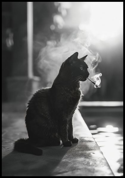 Plakat 68x98cm Kocia Przerwa zdjęcie 2