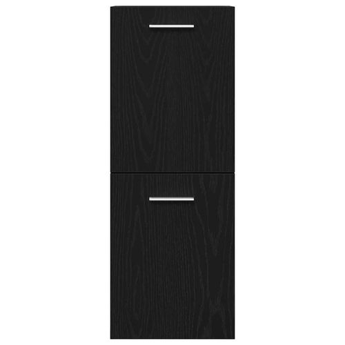 Szafka Łazienkowa z przechowywaniem Czarny Dąb 30 x 30 x 80 cm na Arena.pl