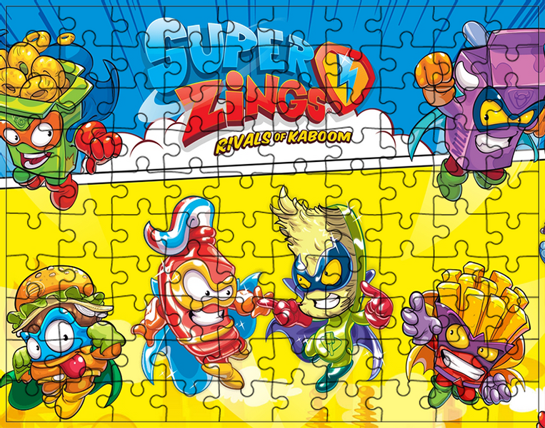 Puzzle Super Zings zdjęcie 1