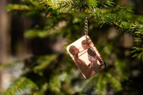 Breloczek do Kluczy Twoje Zdjęcie Zawieszka Imię na Arena.pl