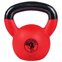 Kettlebelle Gorilla Sports 12 kg czerwony