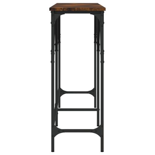 Stolik konsolowy, przydymiony dąb, 180x29x75 cm na Arena.pl