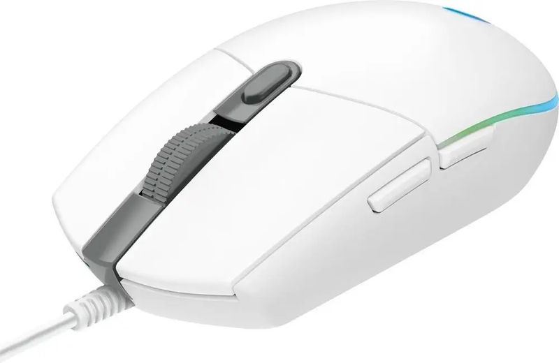 Mysz przewodowa LOGITECH G102 Lightsync Biały zdjęcie 2