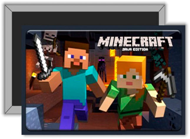 Magnes Minecraft zdjęcie 1