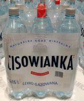 Cisowianka 1,5l lekko gazowana - karton