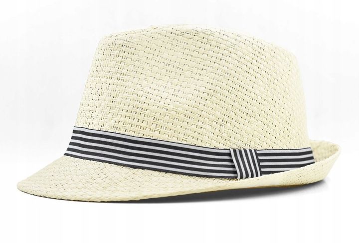 Letni kapelusz męski ecru TRILBY 20 Pako Jeans zdjęcie 1