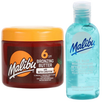 Malibu Przyspieszacz Opalania SPF6 + Żel Po Opalaniu 100ml