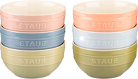 STAUB SERVING Zestaw 6 misek 14 cm, wielokolorowe