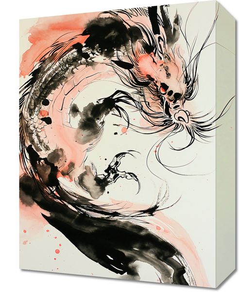 Obraz 30x40cm Smocza Furia zdjęcie 1