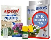 Zestaw na ziemiórkę na ziemiórki w roślinach płyn + lepy