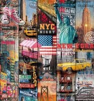 OKLEINA MEBLOWA FOLIA SAMOPRZYLEPNA NA MEBLE BLAT SZAFKI 67,5x200 MANHATTAN