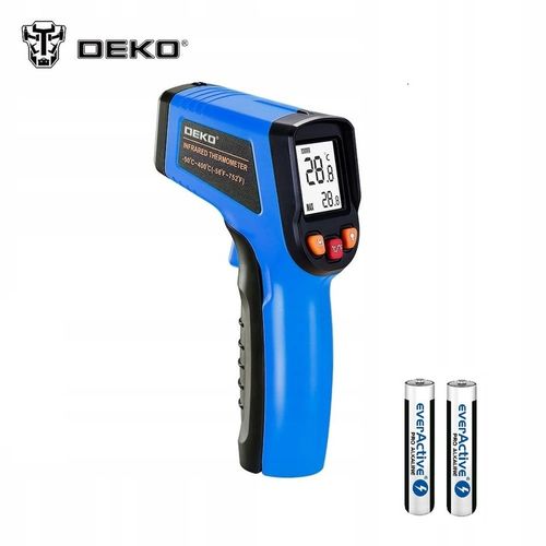 PIROMETR TERMOMETR LASEROWY BEZDOTYKOWY -50 +600C PRECYZYJNY POMIAR DEKO na Arena.pl