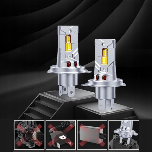 ŻARÓWKI LED H4 RETROFITY 1 do 1 5500K SUPER WHITE na Arena.pl