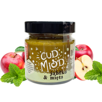 Bartnik Cud Miód smakowy z jabłkiem i mięta 250 g