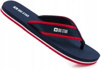 BIG STAR KLAPKI JAPONKI MĘSKIE GRANATOWE SPORTOWE CASUAL NA PLAŻĘ r. 42