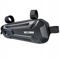 TORBA NA RAMĘ ROWERU WILDMAN XT9 XL 3.5L CZARNA WYTRZYMAŁA FUNKCJONALNA