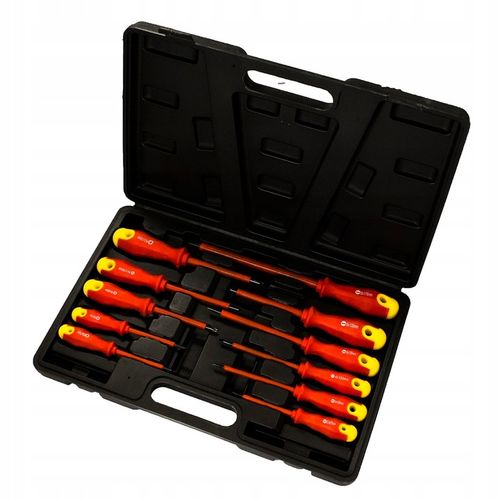 ZESTAW WKRĘTAKÓW WKRĘTAK ŚRUBOKRĘTY IZOLOWANE 11el na Arena.pl