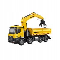 ZDALNIE STEROWANA CIĘŻARÓWKA DO CHWYTANIA DREWNA ZABAWKA RC HUINA 1538