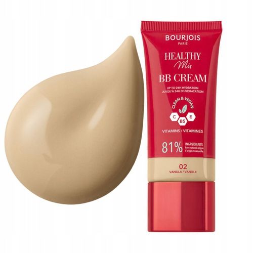 Bourjois Healthy Mix krem BB 002 Vanilla 30ml z kompleksem witamin C, E i B na Arena.pl