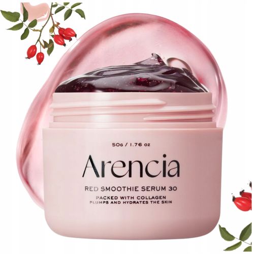 Serum do twarzy Rewitalizujące z Kolagenem wit C Arencia red smoothie 50g na Arena.pl