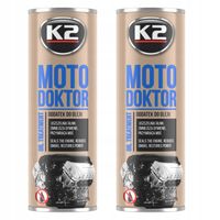 2X K2 MOTO DOKTOR 443 ML ZMNIEJSZA SPALANIE OLEJU