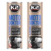 2X K2 MOTO DOKTOR 443 ML ZMNIEJSZA SPALANIE OLEJU