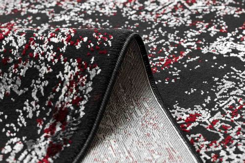 RUG/LU/LEAN/ORNAMENT/ANTHRACITE+RED/80x150 na Arena.pl