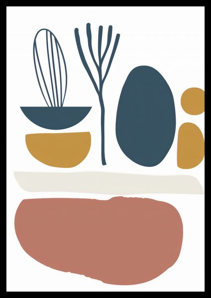 Plakat 68x98cm Stylowa Roślinność zdjęcie 2