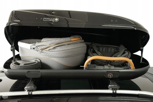 BOX DACHOWY BAGAŻNIK MODULA BELUGA 460L MOCS0328 CZARNY POŁYSK na Arena.pl