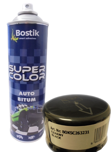 LAKIER AUTO BITUM DO PODWOZIA CZARNY 500ML zdjęcie 1