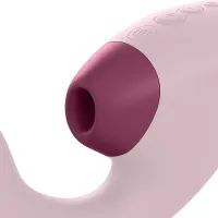 womanizer nextduo s dusky pink - zestaw 3 głowic silikonowych s