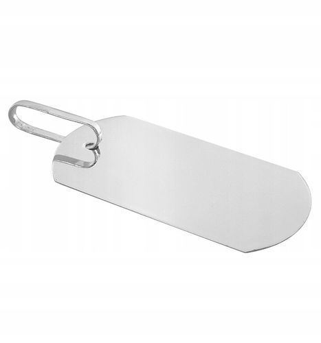 SREBRNY NIEŚMIERTELNIK WOJSKOWY PRÓBA 925 + GRAWER na Arena.pl