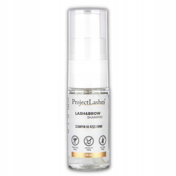 SZAMPON DO RZĘS I BRWI ProjectLashes 30 ml łagodny zdjęcie 1