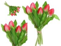 TULIPANY BUKIET TULIPANÓW GUMOWE GUMOWANE JAK ŻYWE