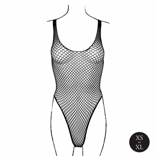 body with fishnet structure. na Arena.pl