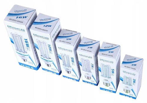 ŻARÓWKA DIODOWA E14 CORN LED 5W CIEPŁA/ZIMNA W-WA na Arena.pl