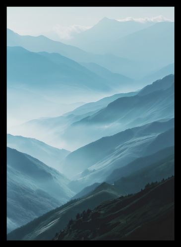 Plakat 25x35cm Między Chmurami na Arena.pl