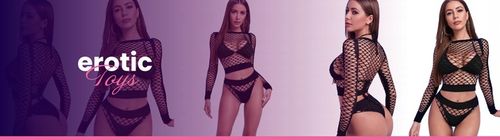 BODYSTOCKING SIATKA KOMBINEZON EROTYCZNY + MAJTKI na Arena.pl