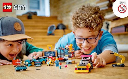 LEGO City 60389 Warsztat tuningowania samochodów na Arena.pl