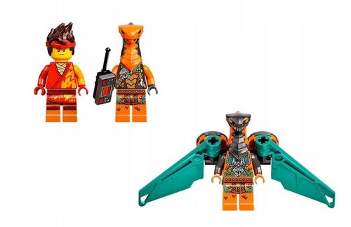 LEGO Ninjago Smok ognia Kaia EVO 71762 na Arena.pl