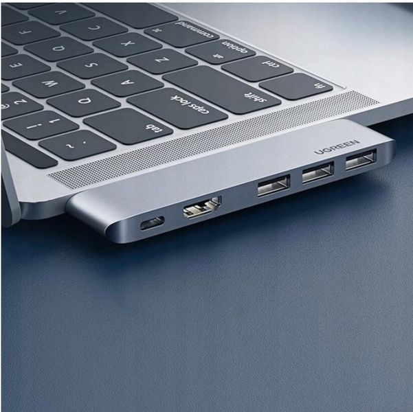 ADAPTER HUB UGREEN 2XUSB-C DO 3X USB 3.0 HDMI zdjęcie 4
