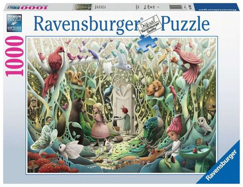 Puzzle 1000 Elementów Tajemiczy Ogród na Arena.pl