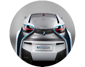 Opłatek na tort BMW