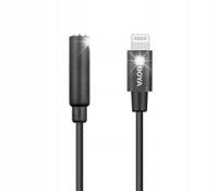 Adapter Redukcja do Mikrofonu 3.5mm na Apple Lightning iPhone Boya BY-K3