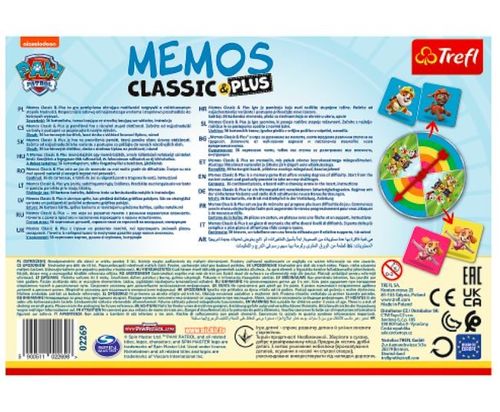 Gra Memos Classic & Plus Psi Patrol na Arena.pl