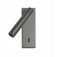 Italux Kinkiet Ścienny CALI LED 2.5W Szary IP20 Ruchomy 3000K