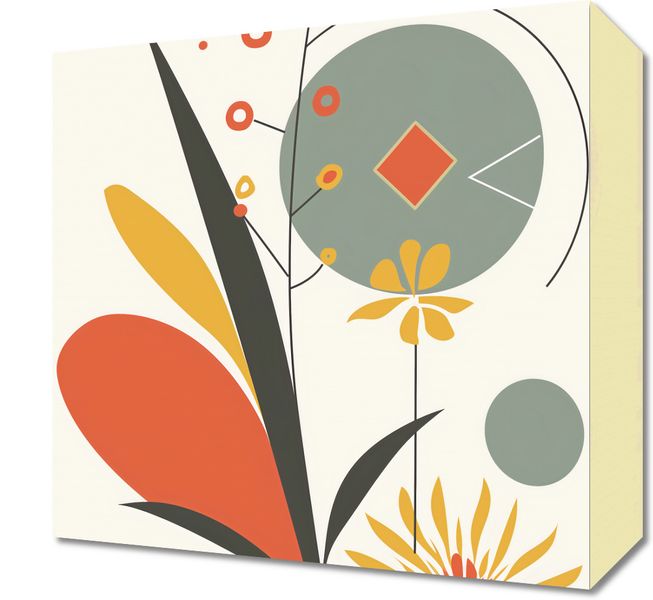 Obraz 30x30cm Geometryczny Ogród zdjęcie 1