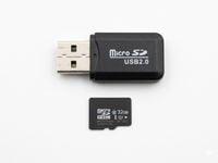 czytnik kart micro sd usb otg pendrive adapter 2w1 pc