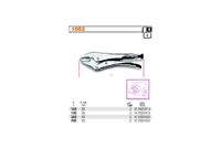 SZCZYPCE NASTAWNE SAMOBLOKUJĄCE 140MM - BE 1052/140