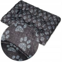 Legowisko dla psa poducha 55X40 ŁAPY LEN